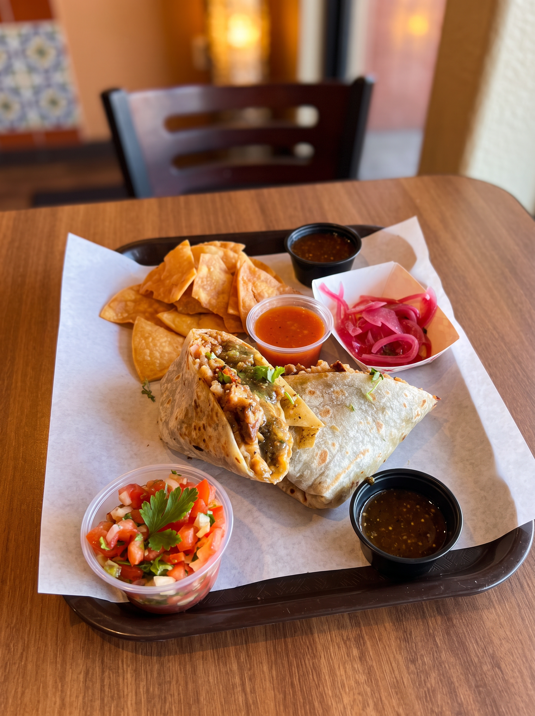Asada burrito
